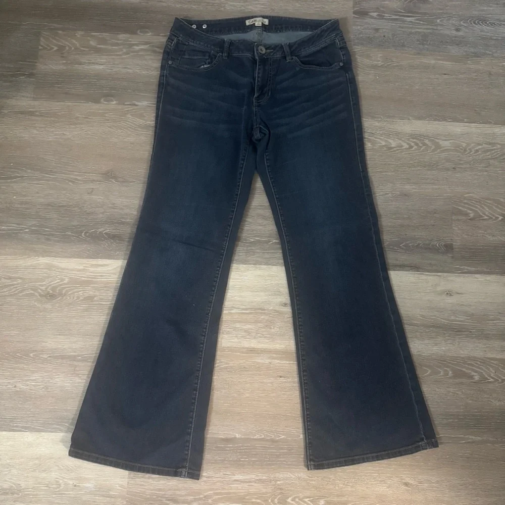 Cabi dark wash bootleg jeans size 8 - Picture 1 of 4